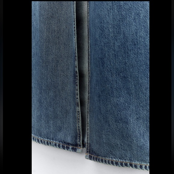 DENIM TRF DRESS - Picture 13 of 13